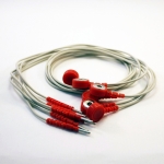 Cable conexión color rojo 2mm