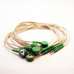 Cable conexión color verde 2mm