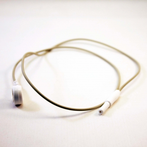 Cable conexión color blanco DIN hembra 1.6mm