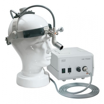 Kit 6 Lámpara frontal MD 1000 FO con video óptica prismática, c/cámara CCD A-Cam y procesador, completo