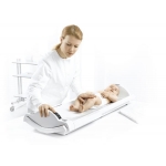 Infantómetro para medir la talla de bebés y niños pequeños, alcance 33-99 cm, división 1 mm.