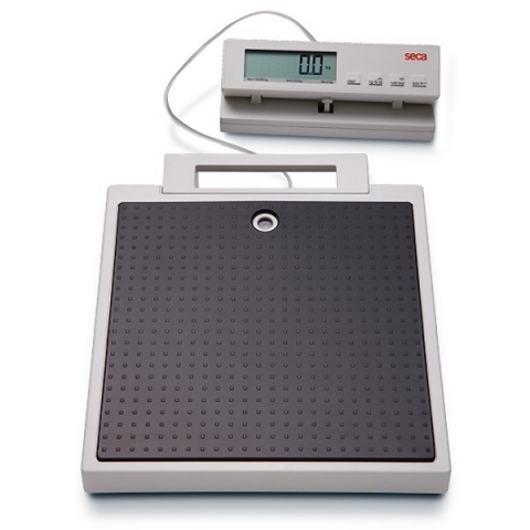 Báscula digital de suelo SECA 869 con indicador de peso a distancia