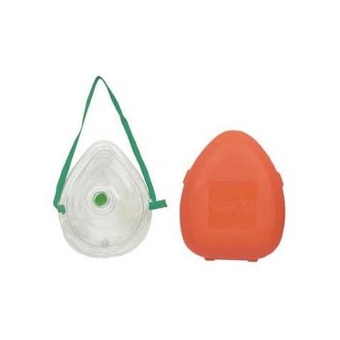 Flex Mask con caja PVC naranja
