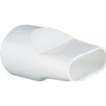 Boquilla adaptador plástico reutilizable, diseño tubo oval