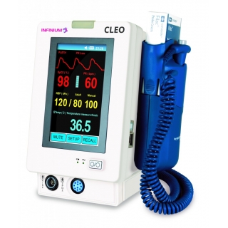Monitor de signos vitales pulsioximetría y tensión arterial no invasiva Infinium Cleo
