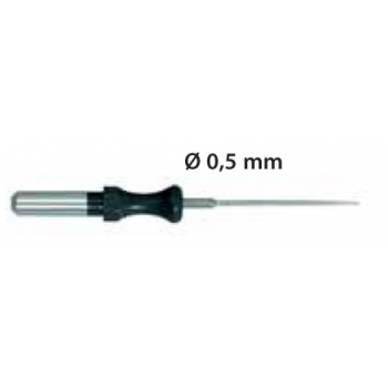 Electrodo monopolar reutilizable aguja diámetro 0.5mm
